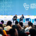 African innovators discussing AI and blockchain technology at Africa Blockchain Festival 2025