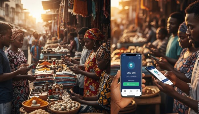 African merchants accepting crypto payments in stores and online