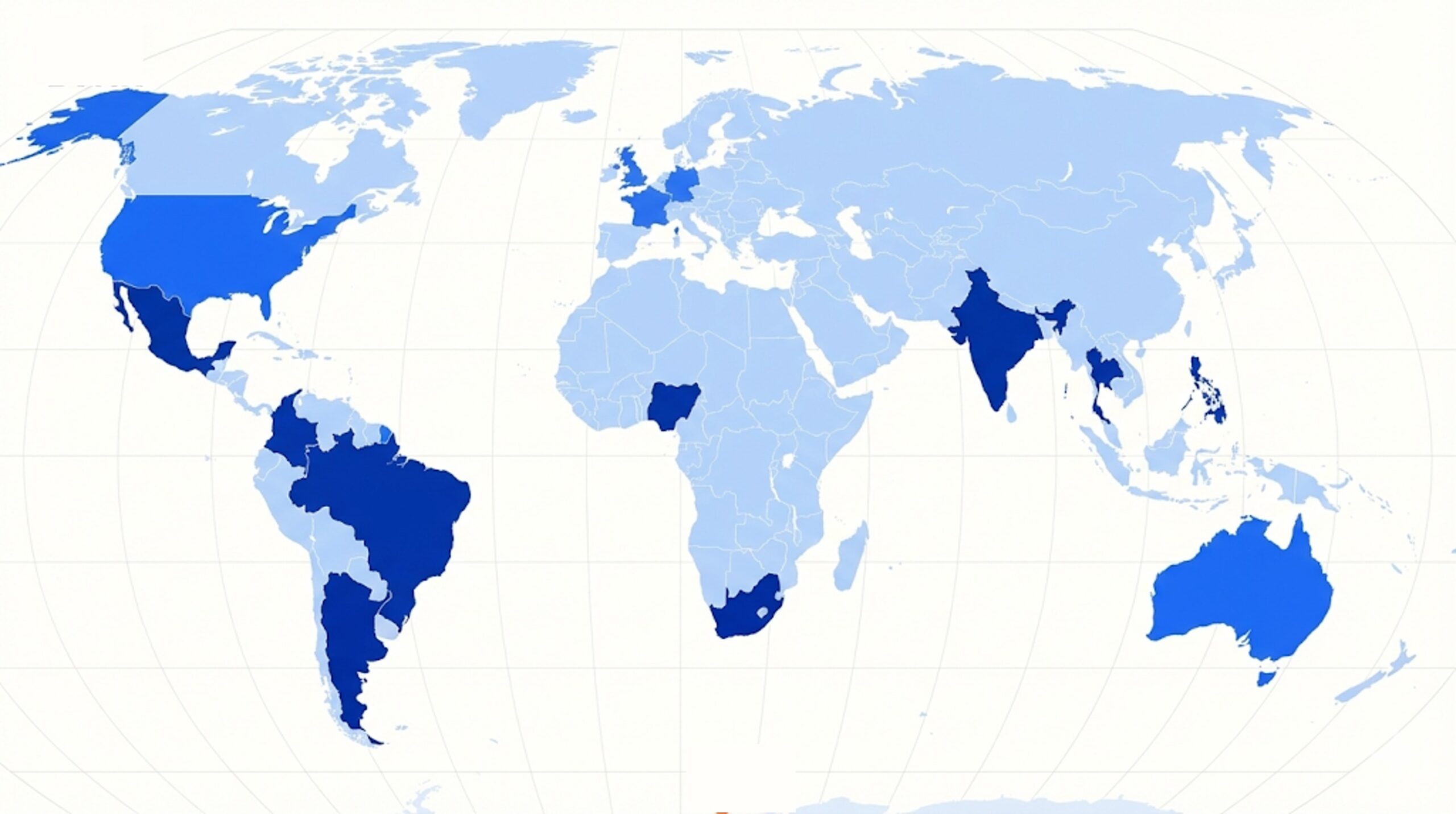 Map of Africa highlighting highest global stablecoin ownership rates