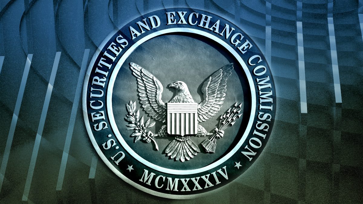 Logos of the U.S. Securities and Exchange Commission and the Commodity Futures Trading Commission highlighting joint crypto oversight cooperation
