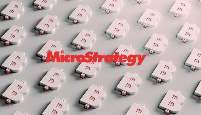 MicroStrategy Bitcoin holdings chart showing 4 percent of total BTC supply