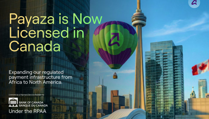 Nigerian fintech expanding into global payments after securing Canada PSP license