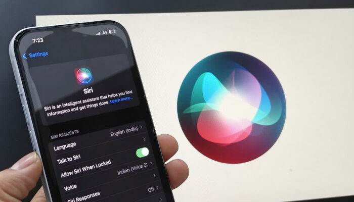 Apple iOS 27 interface showcasing customizable AI model selection for users on iPhone devices