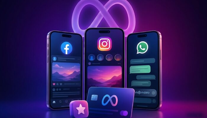 Meta platform showcasing new paid subscription services beyond advertising