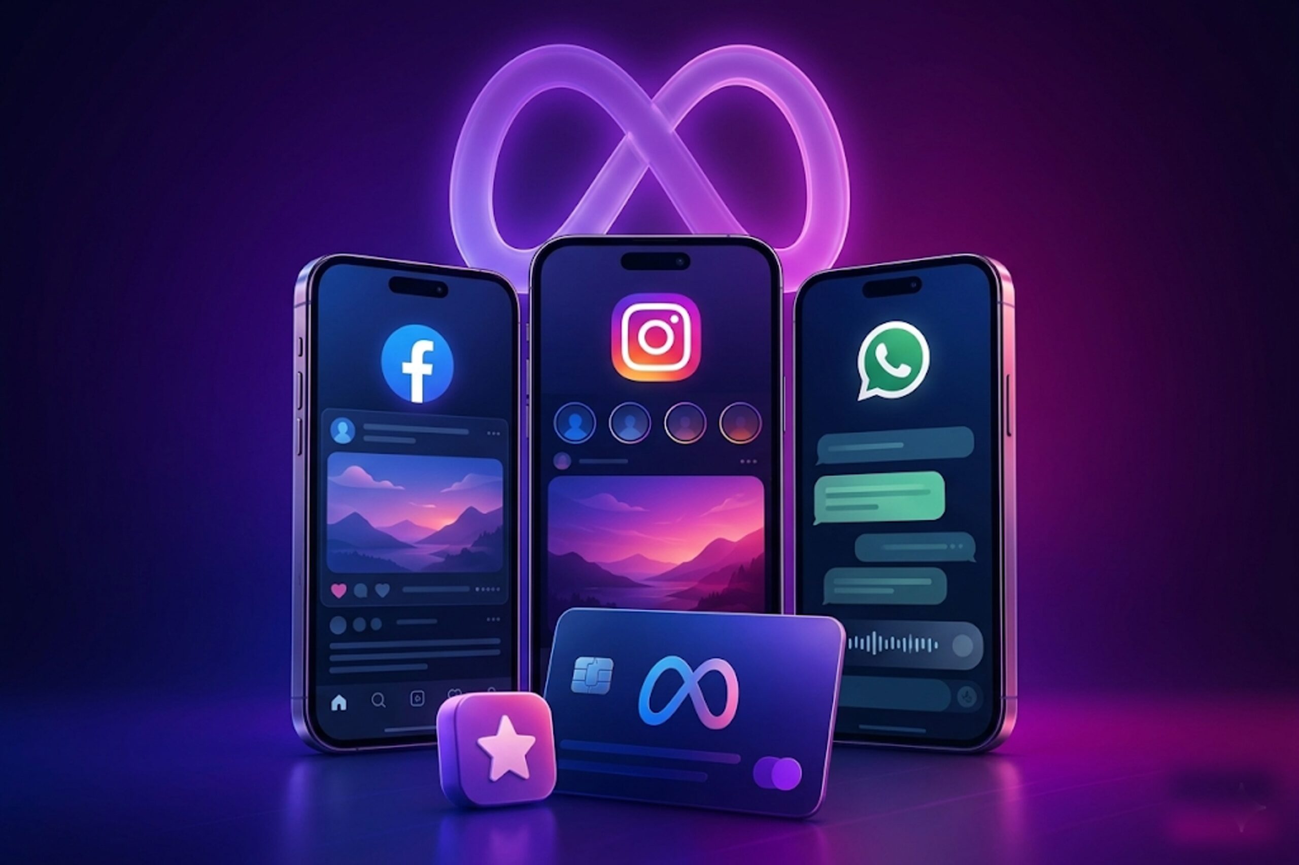 Meta platform showcasing new paid subscription services beyond advertising