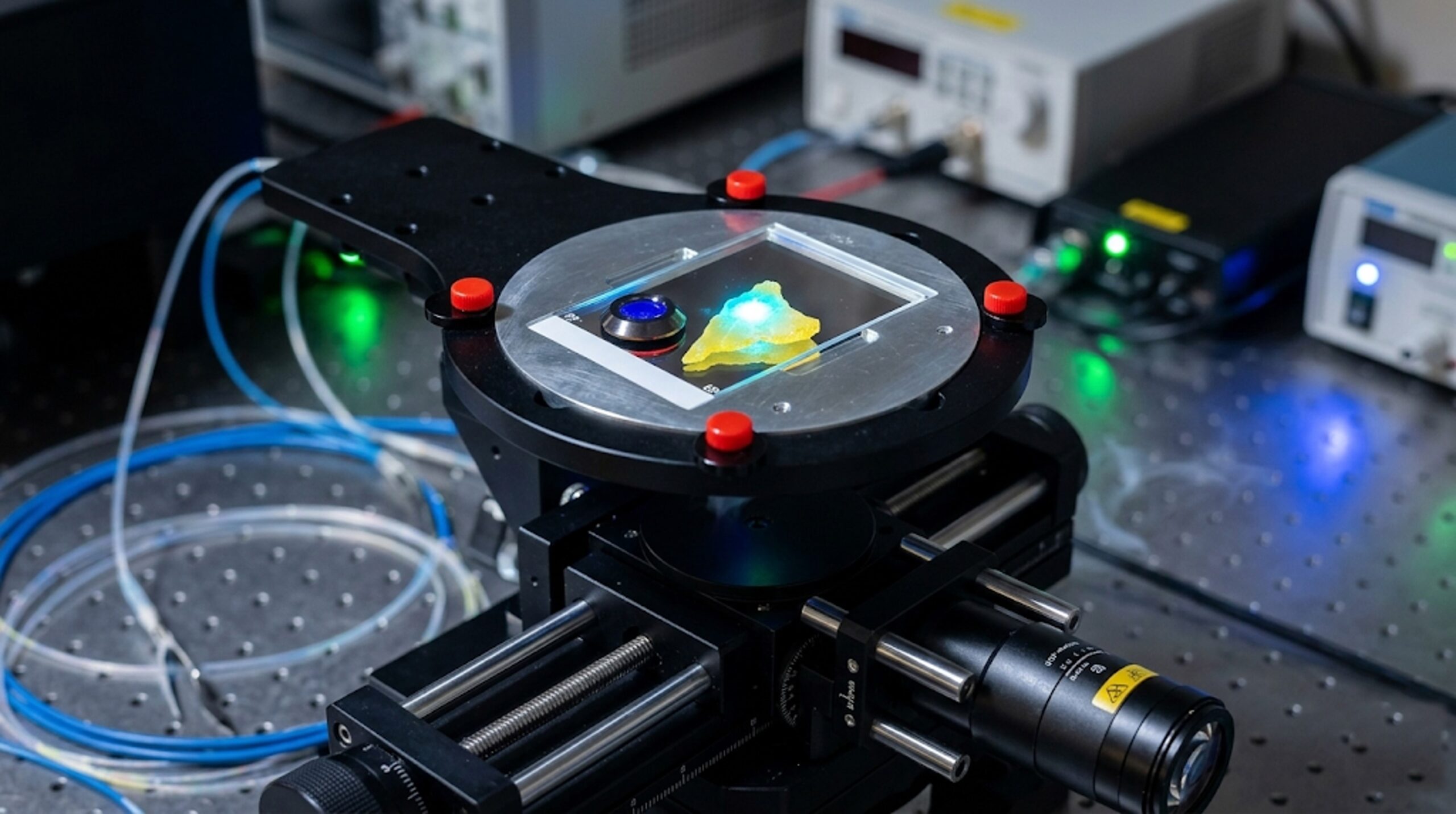 Rice University Microscope AI-powered handheld microscope developed by Rice University for early cancer detection and advanced medical diagnostics