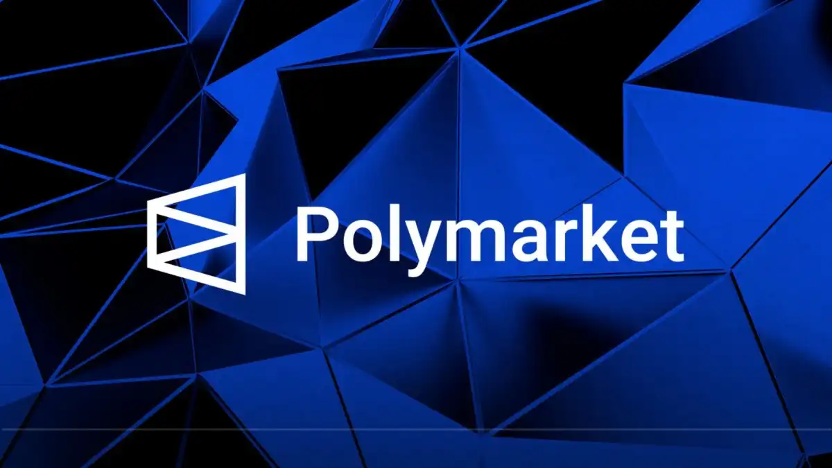 Polymarket platform displaying AI company betting markets and prediction data