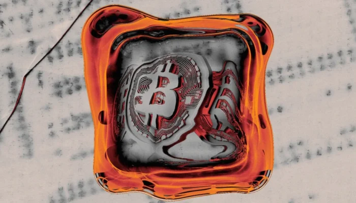 Illustration showing Franklin Templeton’s proposed ETF structure converting stock dividend returns into Bitcoin investment exposure