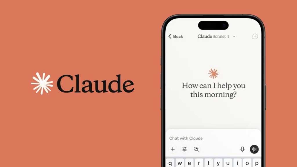 Anthropic-Claude-main Claude AI interface with digital identity verification screen, security icons, and user authentication graphics