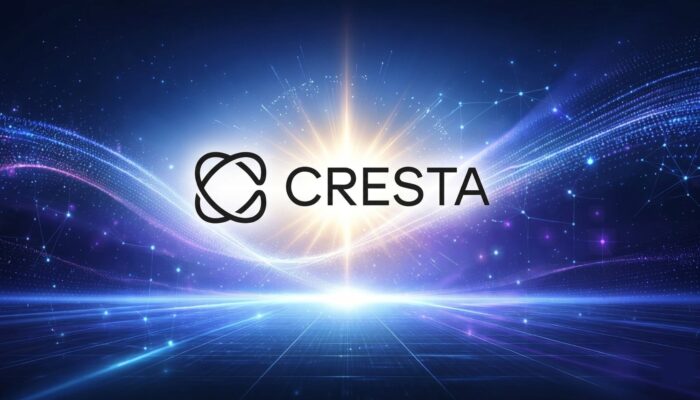 Cresta Conductor AI platform interface displaying AI agent workflows, automation tools, and enterprise development dashboards.