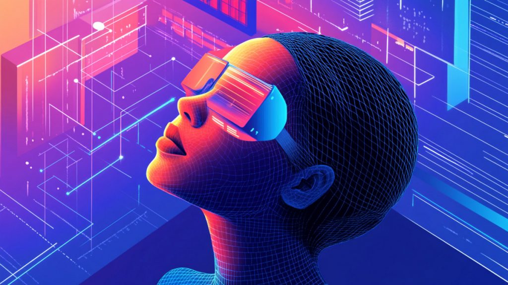 Illustration showing Midjourney’s AI technology applied to medical imaging with digital scans, healthcare visuals, and diagnostic analysis.