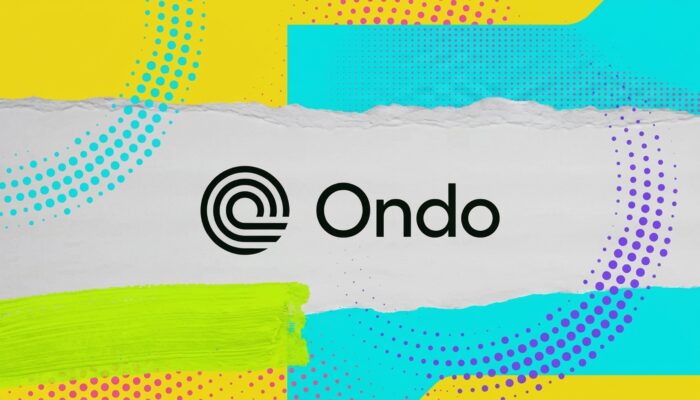 Illustration showing Ondo expanding its tokenised investment platform with access to over 430 stocks and ETFs through blockchain technology.