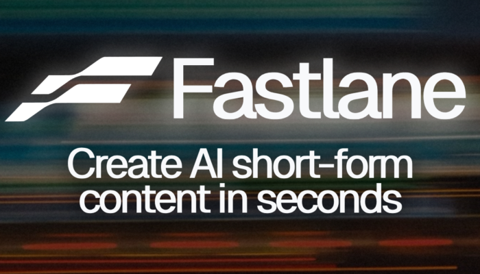 Illustration showing Fastlane’s AI platform converting website content into short-form social media videos for digital marketing.