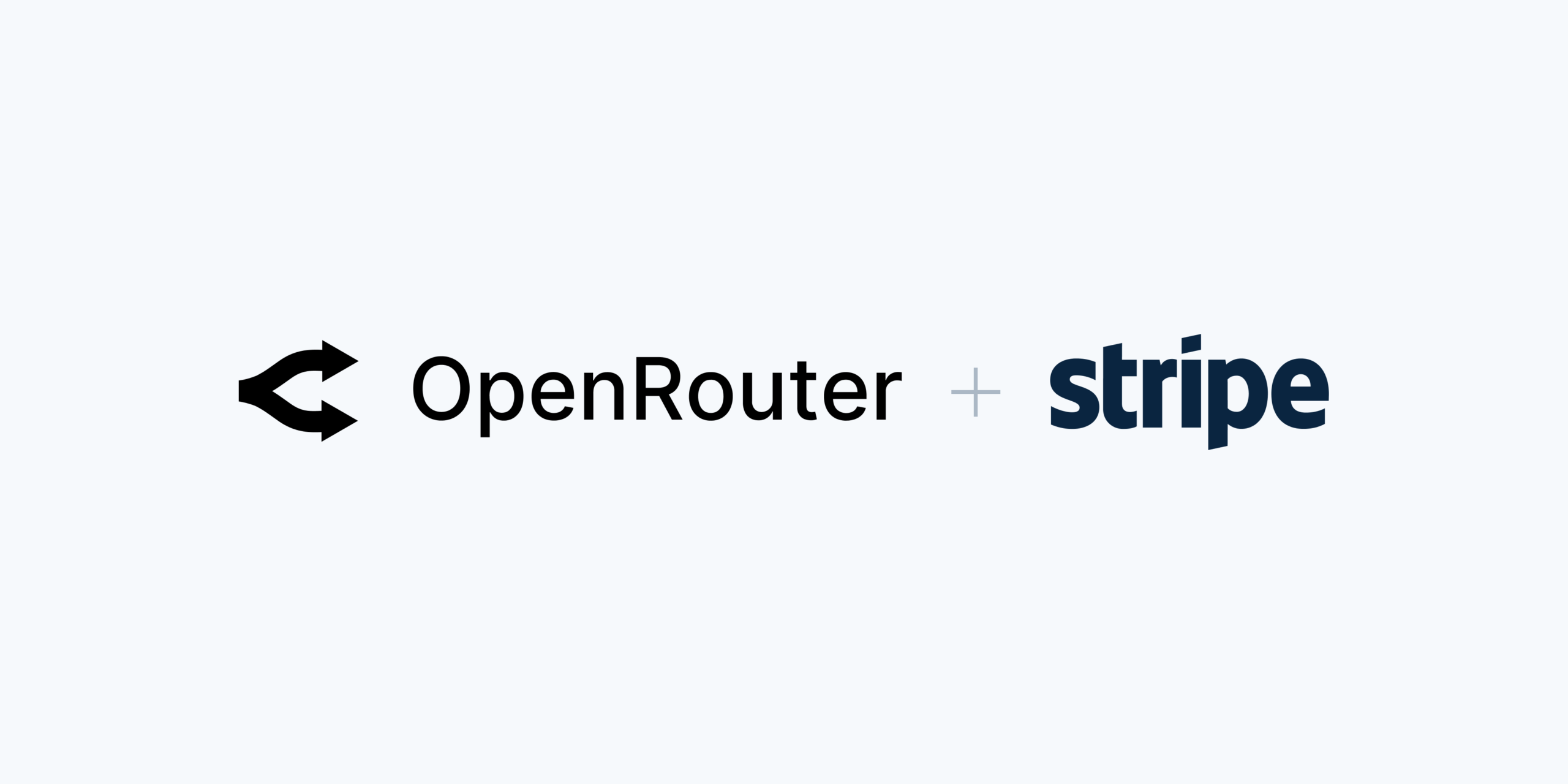 An illustration featuring the Stripe and OpenRouter logos with AI infrastructure graphics, cloud computing elements, and a $10 billion acquisition theme.