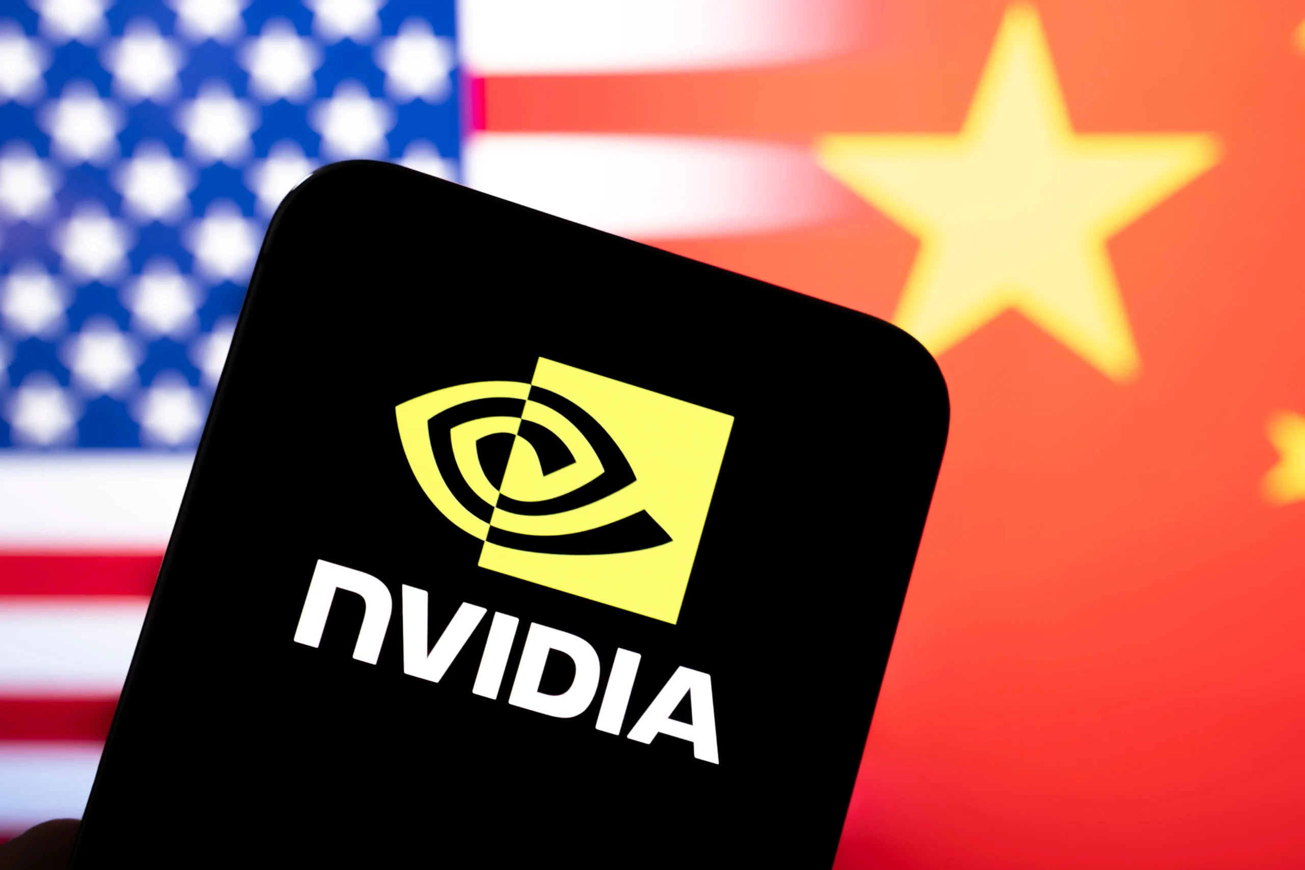 An illustration featuring the NVIDIA logo alongside AI security shields, open-source code, interconnected technology company logos, and a blockchain-inspired network representing the new AI security alliance.