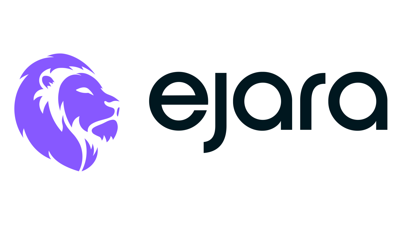 Ejara mobile app showcasing cryptocurrency investing and digital savings services for users across Francophone Africa.