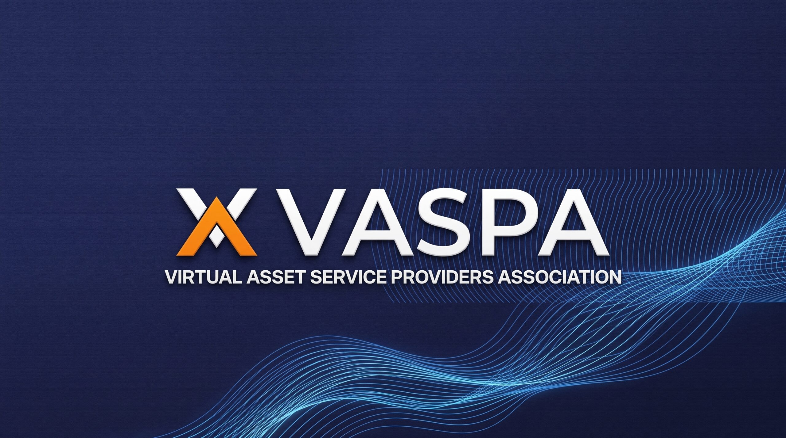 VASPA and VAAK branding displayed over interconnected digital blockchain data streams representing pan-African cooperation.